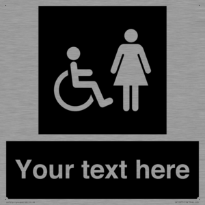 Custom information: black panel disabled and female